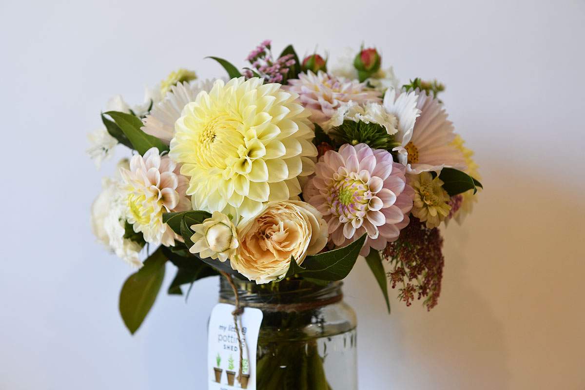 My Little Potting Shed - Seasonal Posy Jars